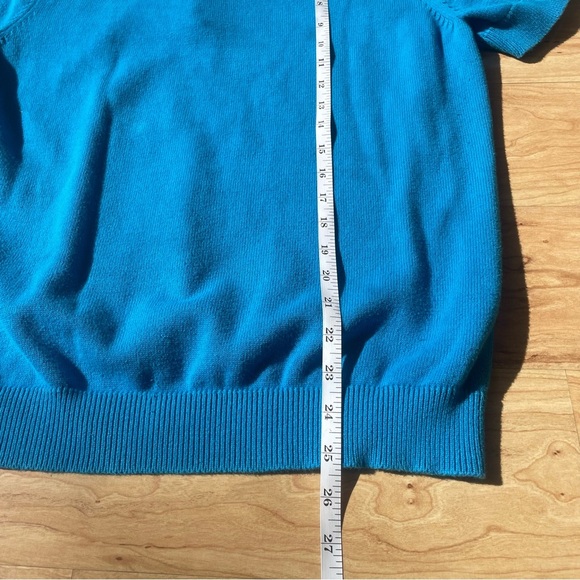 Vintage |L-RL Lauren Active| by Ralph Lauren Blue & White with Crest Labeled XL - Picture 6 of 7